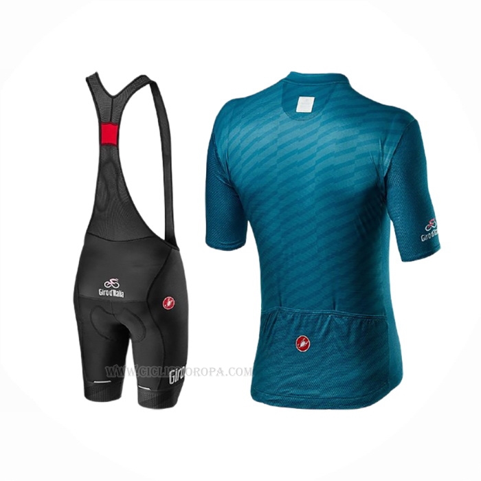 2020 Ropa Ciclismo Giro d'Italia Azur Mangas Corta y Culotte Corto